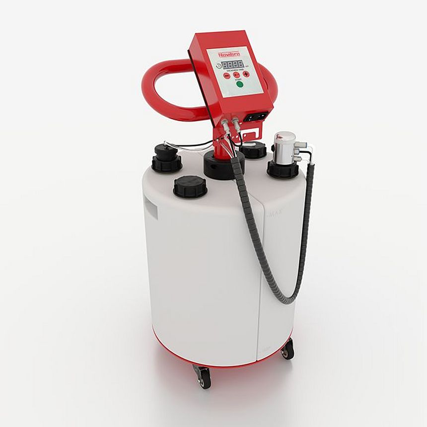 Maintenance device for lubrication of high-speed spindles LUBRICO – E